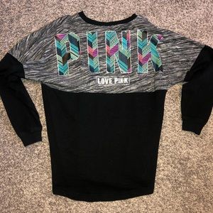 Pink Victoria Secret sweatshirt